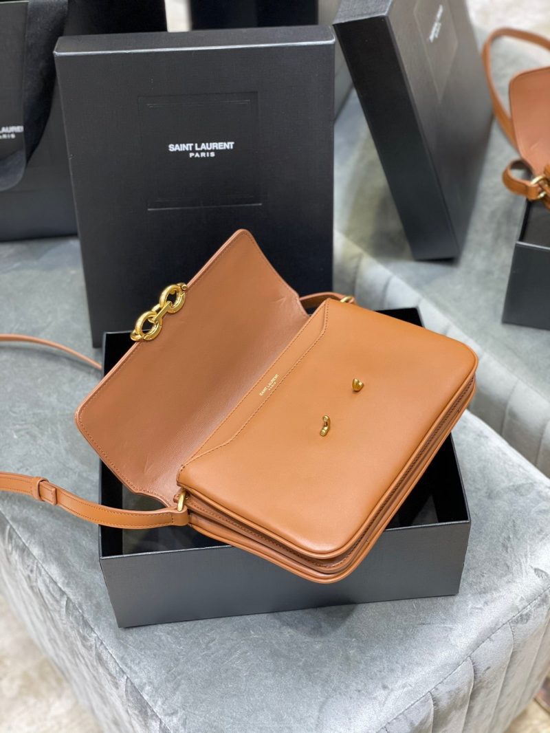 Saint Laurent LE MAILLON SATCHEL IN SMOOTH LEATHER BRICKJOJOKKREPLICAS | High Quality Replica Watches & Bags