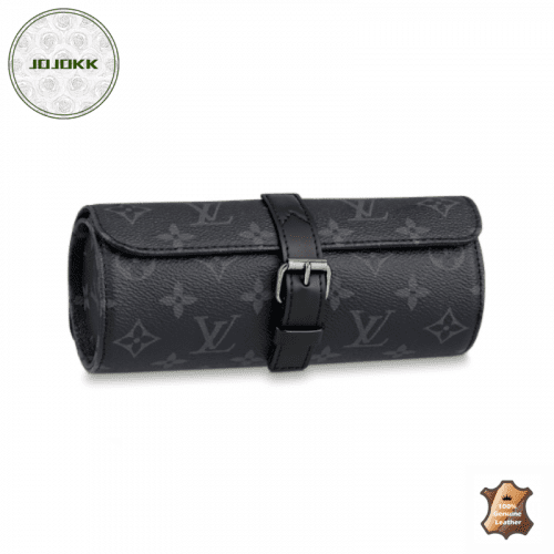 Louis Vuitton 3 WATCH CASE (Monogram Eclipse)JOJOKKREPLICAS | High Quality Replica Watches & Bags