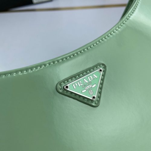 PRADA Cleo Brushed Leather Shoulder Bag AquaJOJOKKREPLICAS | High Quality Replica Watches & Bags