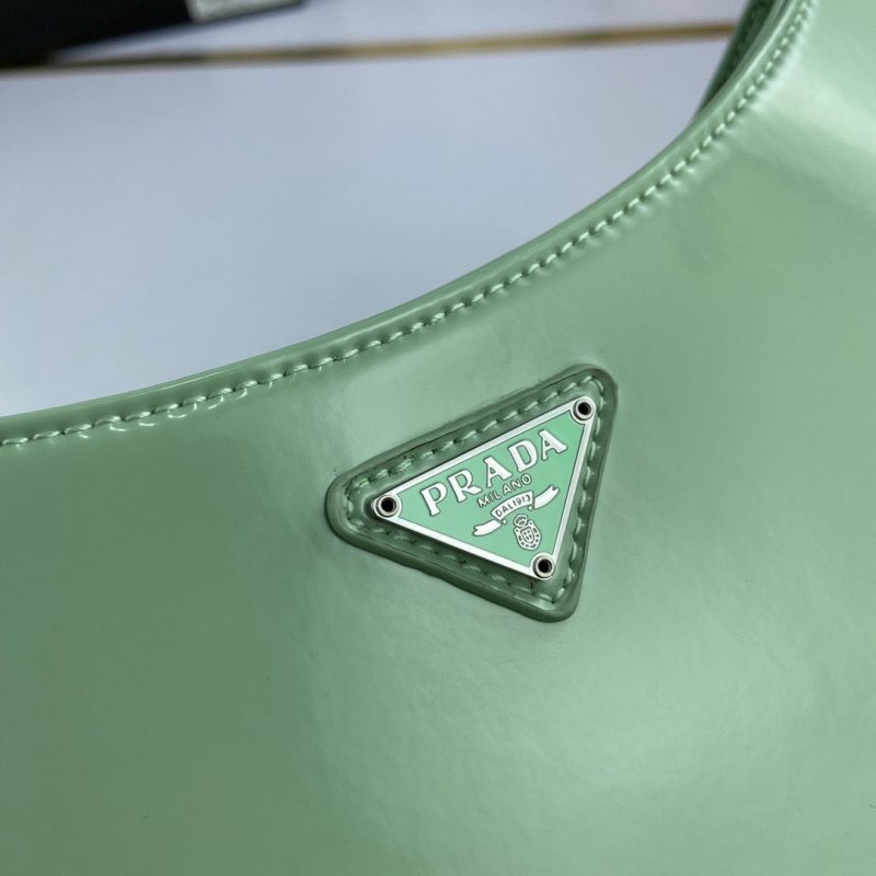 PRADA Cleo Brushed Leather Shoulder Bag AquaJOJOKKREPLICAS | High Quality Replica Watches & Bags
