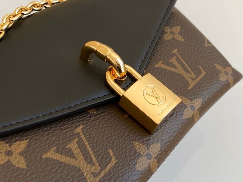 Louis Vuitton PADLOCK ON STRAP BLACK MONOGRAMJOJOKKREPLICAS | High Quality Replica Watches & Bags