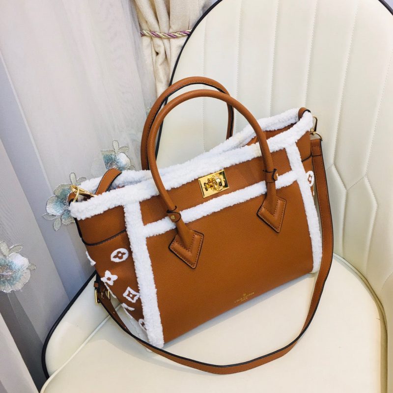 Louis Vuitton ON MY SIDE MM BROWNJOJOKKREPLICAS | High Quality Replica Watches & Bags