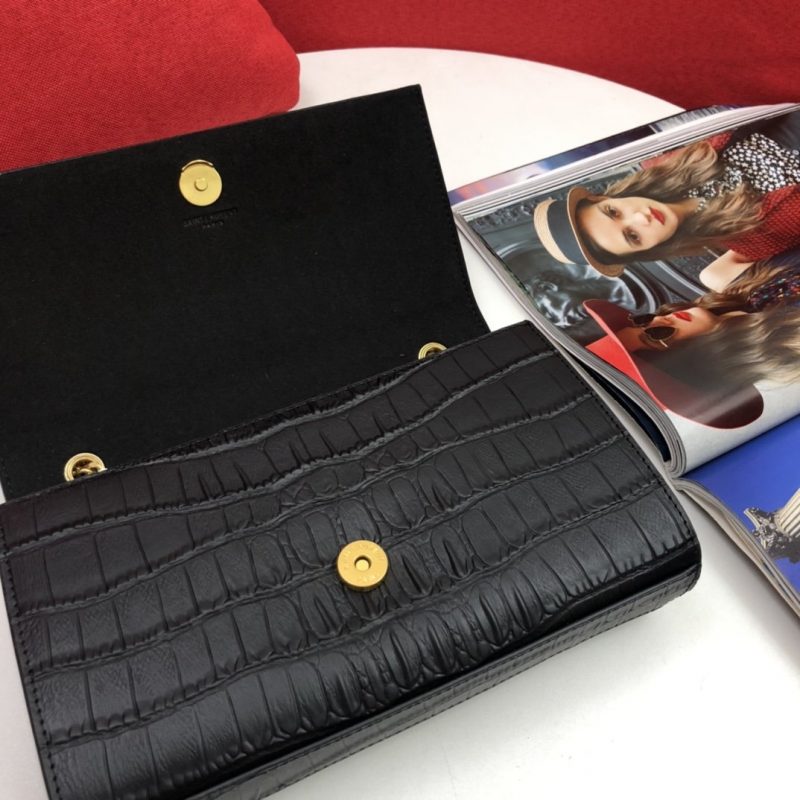 Saint Laurent KATE MEDIUM WITH TASSEL IN CROCODILEJOJOKKREPLICAS | High Quality Replica Watches & Bags