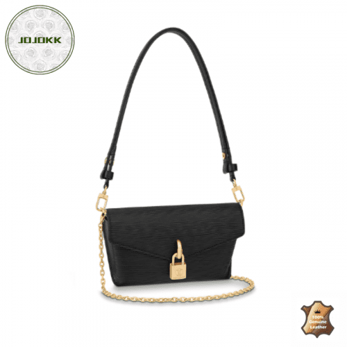Louis Vuitton PADLOCK ON STRAP BLACKJOJOKKREPLICAS | High Quality Replica Watches & Bags