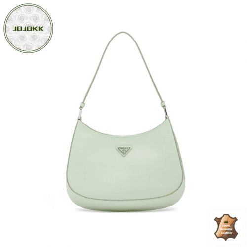 PRADA Cleo Brushed Leather Shoulder Bag AquaJOJOKKREPLICAS | High Quality Replica Watches & Bags