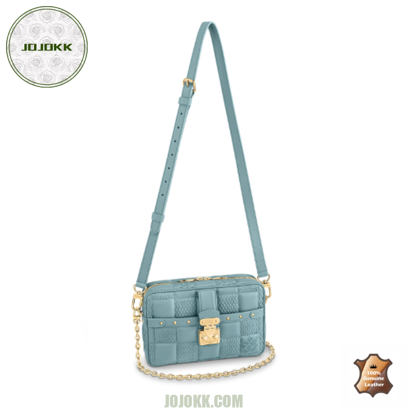 Louis Vuitton TROCA PM BLUEJOJOKKREPLICAS | High Quality Replica Watches & Bags
