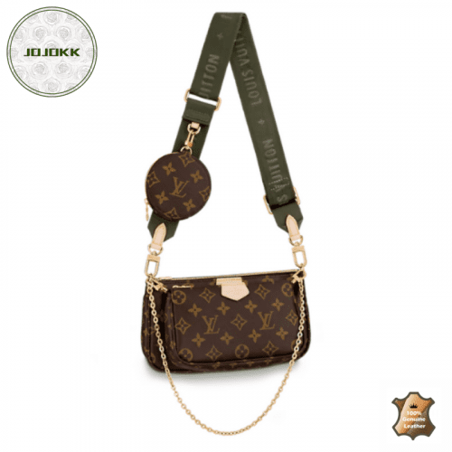 Louis Vuitton MULTI POCHETTE ACCESSOIRES KHAKIJOJOKKREPLICAS | High Quality Replica Watches & Bags
