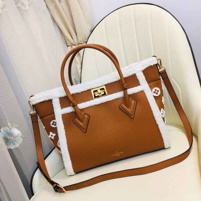 Louis Vuitton ON MY SIDE MM BROWNJOJOKKREPLICAS | High Quality Replica Watches & Bags
