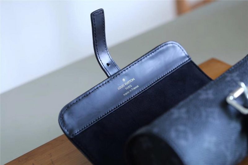 Louis Vuitton 3 WATCH CASE (Monogram Eclipse)JOJOKKREPLICAS | High Quality Replica Watches & Bags