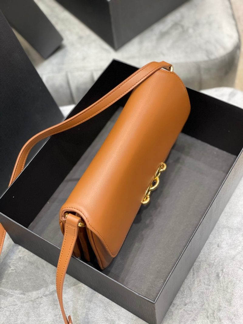 Saint Laurent LE MAILLON SATCHEL IN SMOOTH LEATHER BRICKJOJOKKREPLICAS | High Quality Replica Watches & Bags