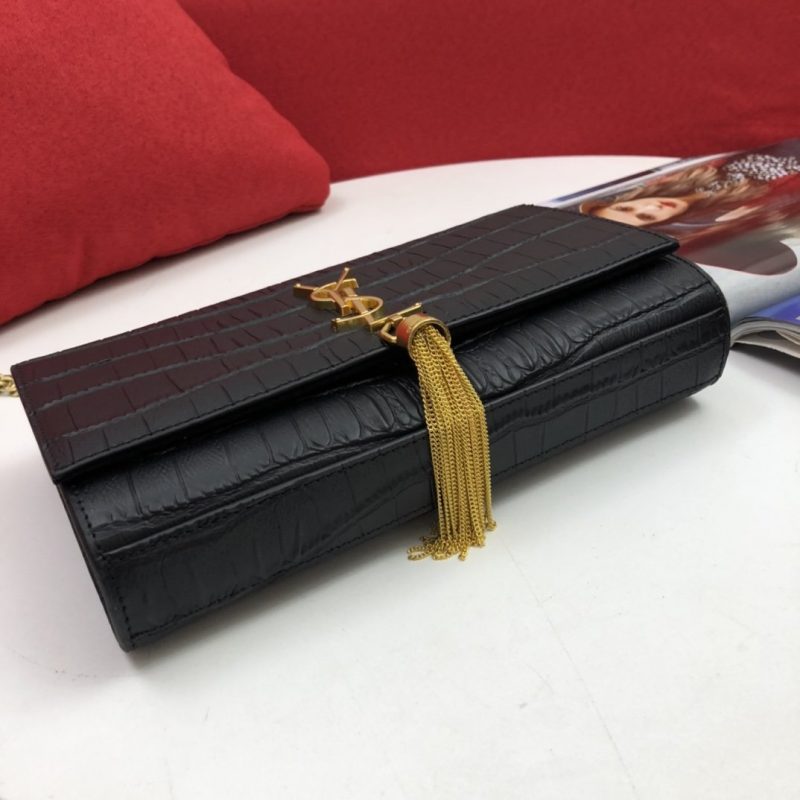 Saint Laurent KATE MEDIUM WITH TASSEL IN CROCODILEJOJOKKREPLICAS | High Quality Replica Watches & Bags