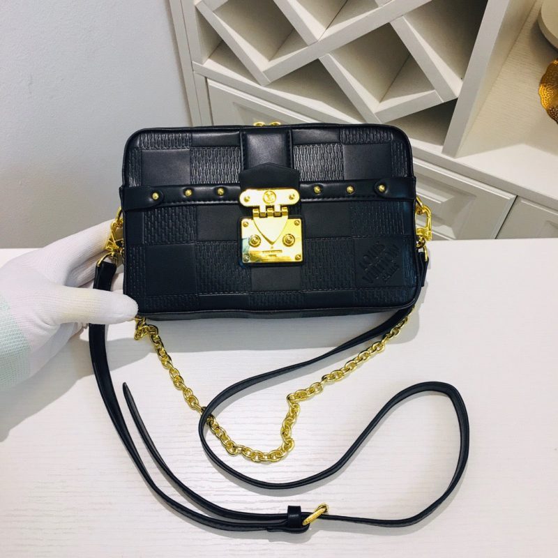 Louis Vuitton TROCA PM BLACKJOJOKKREPLICAS | High Quality Replica Watches & Bags