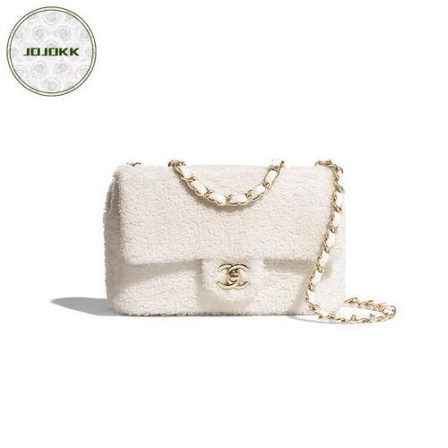 CHANEL ‘Snow White’ Sequins Flap BagJOJOKKREPLICAS | High Quality Replica Watches & Bags