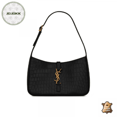 Saint Laurent LE 5 À 7 HOBO BAG IN CROCODILE-EMBOSSED SHINY LEATHERJOJOKKREPLICAS | High Quality Replica Watches & Bags