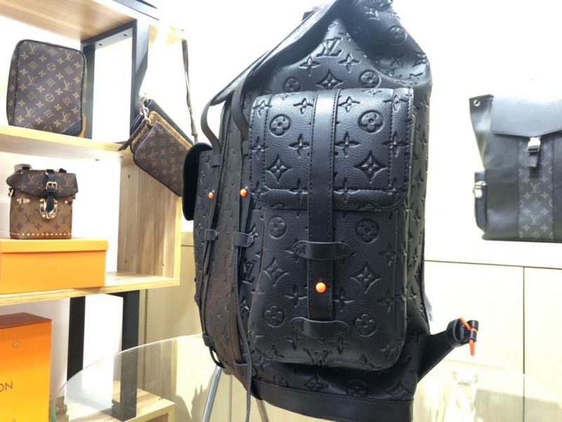 Louis Vuitton CHRISTOPHER MONOGRAM EMPREINTE BLACKJOJOKKREPLICAS | High Quality Replica Watches & Bags
