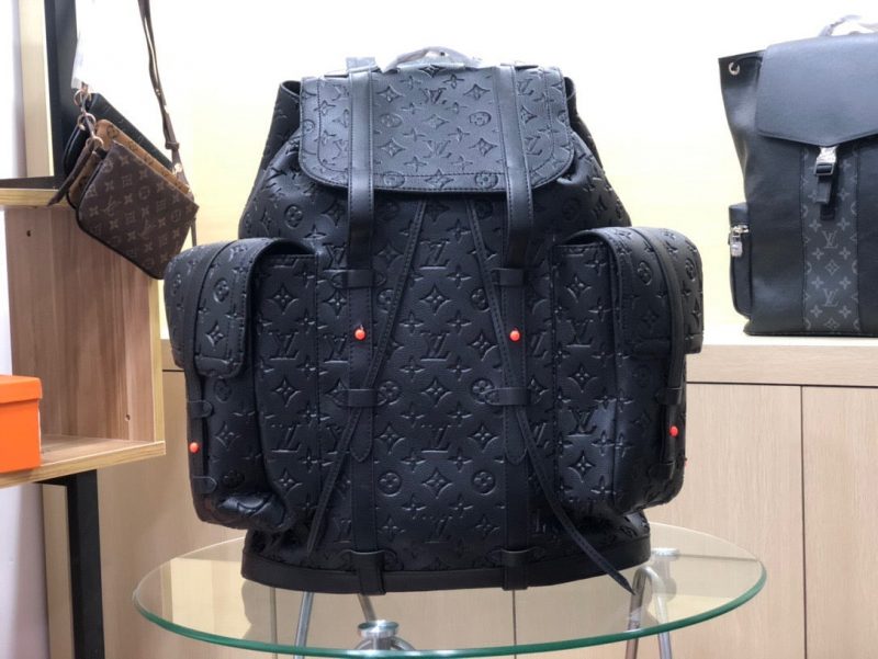 Louis Vuitton CHRISTOPHER MONOGRAM EMPREINTE BLACKJOJOKKREPLICAS | High Quality Replica Watches & Bags