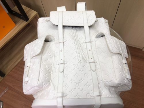 Louis Vuitton CHRISTOPHER MONOGRAM EMPREINTE WHITEJOJOKKREPLICAS | High Quality Replica Watches & Bags