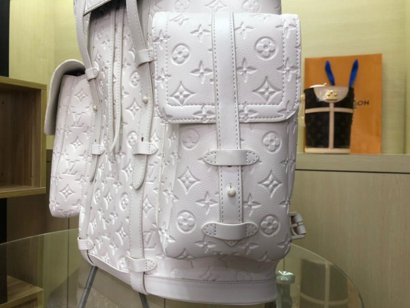 Louis Vuitton CHRISTOPHER MONOGRAM EMPREINTE WHITEJOJOKKREPLICAS | High Quality Replica Watches & Bags