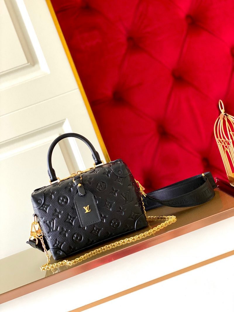 Louis Vuitton PETITE MALLE SOUPLE BLACKJOJOKKREPLICAS | High Quality Replica Watches & Bags