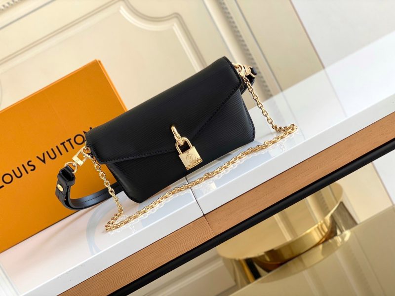 Louis Vuitton PADLOCK ON STRAP BLACKJOJOKKREPLICAS | High Quality Replica Watches & Bags