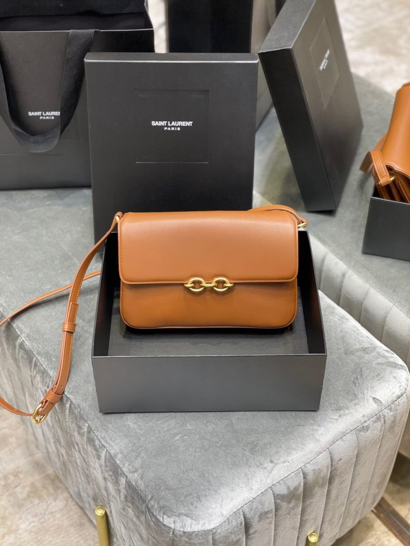 Saint Laurent LE MAILLON SATCHEL IN SMOOTH LEATHER BRICKJOJOKKREPLICAS | High Quality Replica Watches & Bags