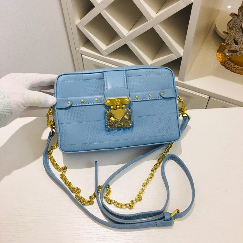 Louis Vuitton TROCA PM BLUEJOJOKKREPLICAS | High Quality Replica Watches & Bags
