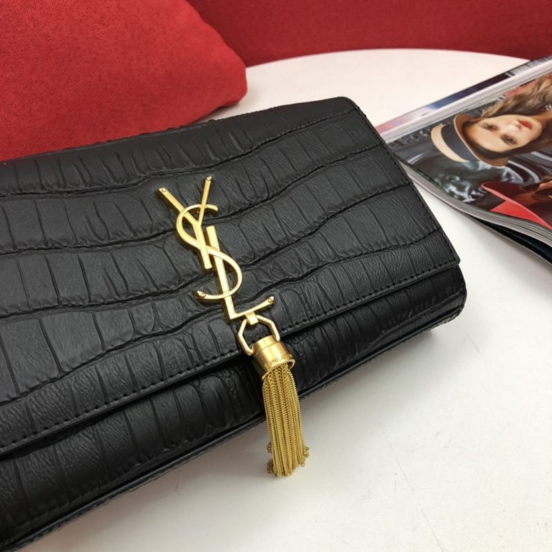 Saint Laurent KATE MEDIUM WITH TASSEL IN CROCODILEJOJOKKREPLICAS | High Quality Replica Watches & Bags