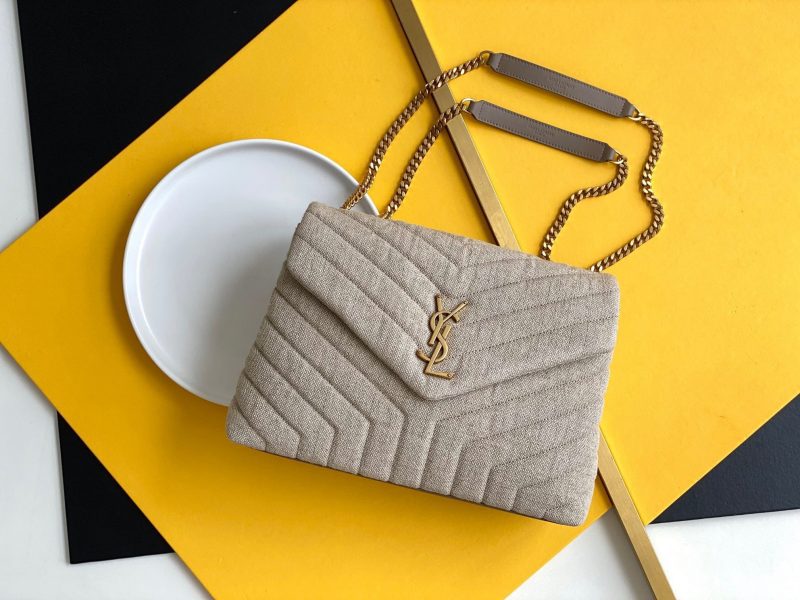 Saint Laurent LOULOU MEDIUM IN QUILTED “Y” LINENJOJOKKREPLICAS | High Quality Replica Watches & Bags