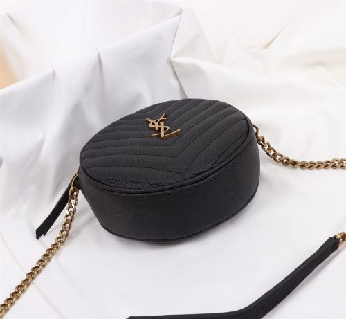 Saint Laurent VINYLE ROUND BLACK CAMERA BAGJOJOKKREPLICAS | High Quality Replica Watches & Bags