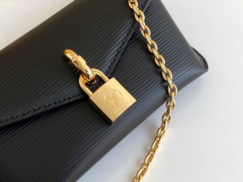 Louis Vuitton PADLOCK ON STRAP BLACKJOJOKKREPLICAS | High Quality Replica Watches & Bags