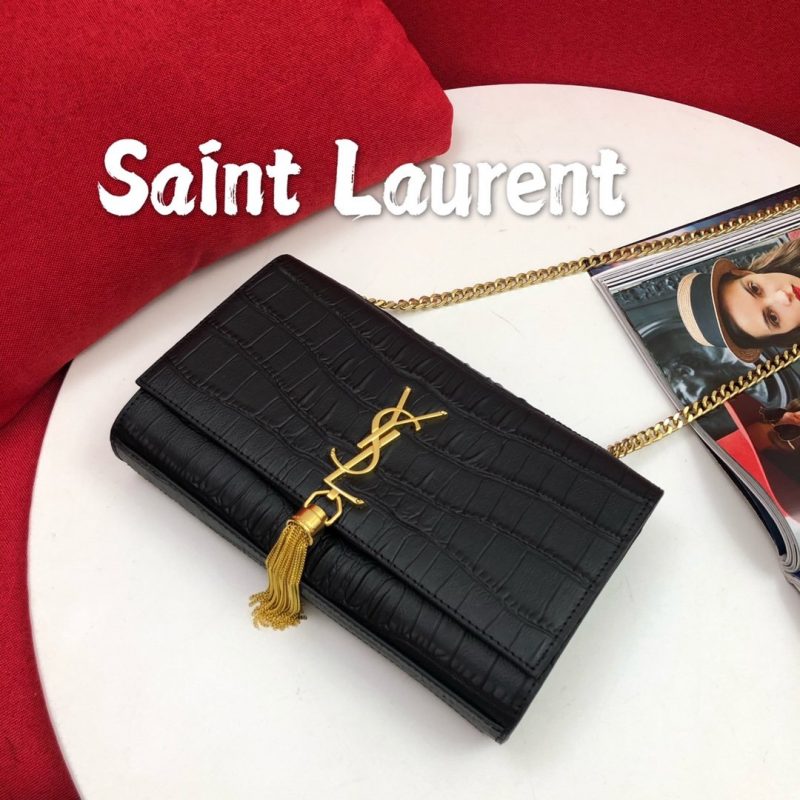 Saint Laurent KATE MEDIUM WITH TASSEL IN CROCODILEJOJOKKREPLICAS | High Quality Replica Watches & Bags