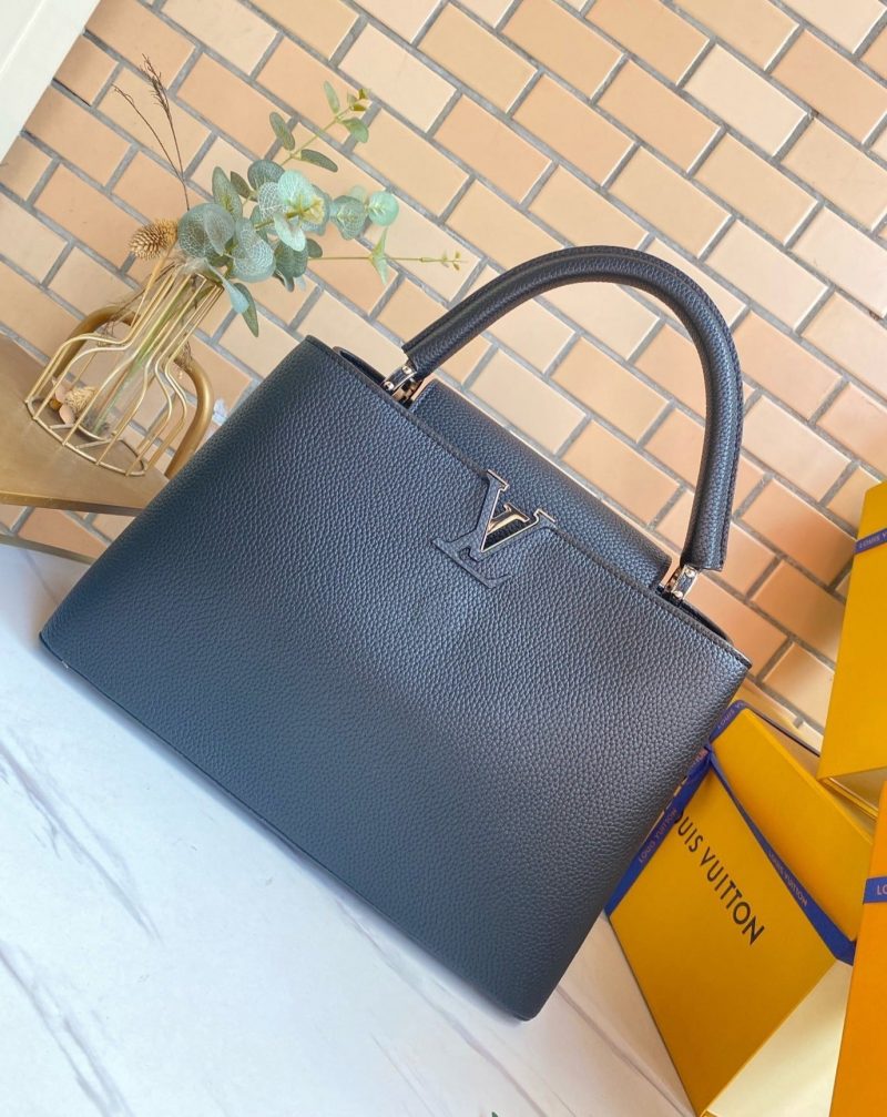Louis Vuitton CAPUCINES MM BLACKJOJOKKREPLICAS | High Quality Replica Watches & Bags