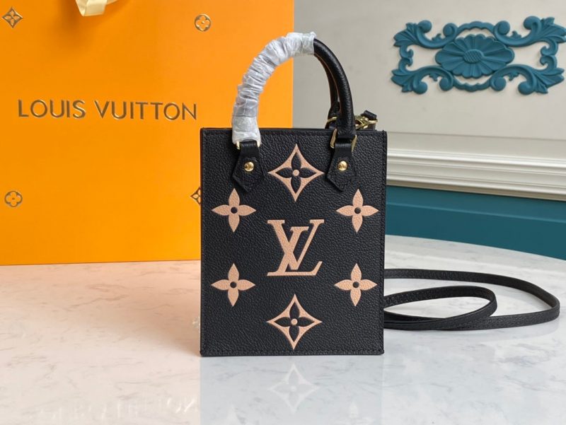 Louis Vuitton PETIT SAC PLAT BICOLOR MONOGRAMJOJOKKREPLICAS | High Quality Replica Watches & Bags