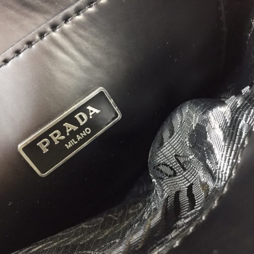 PRADA Small Brushed Leather Tote BlackJOJOKKREPLICAS | High Quality Replica Watches & Bags