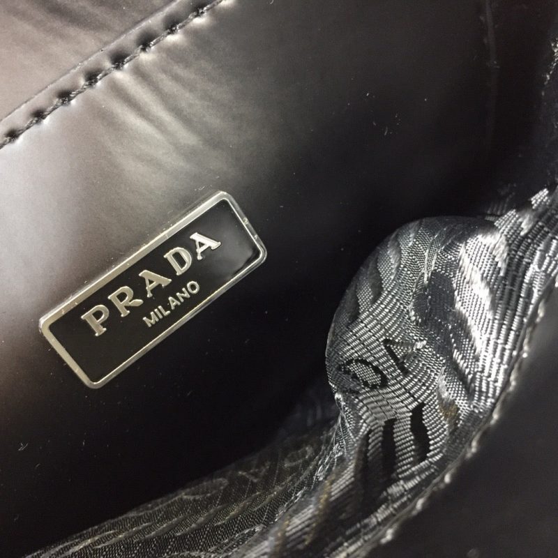 PRADA Small Brushed Leather Tote BlackJOJOKKREPLICAS | High Quality Replica Watches & Bags