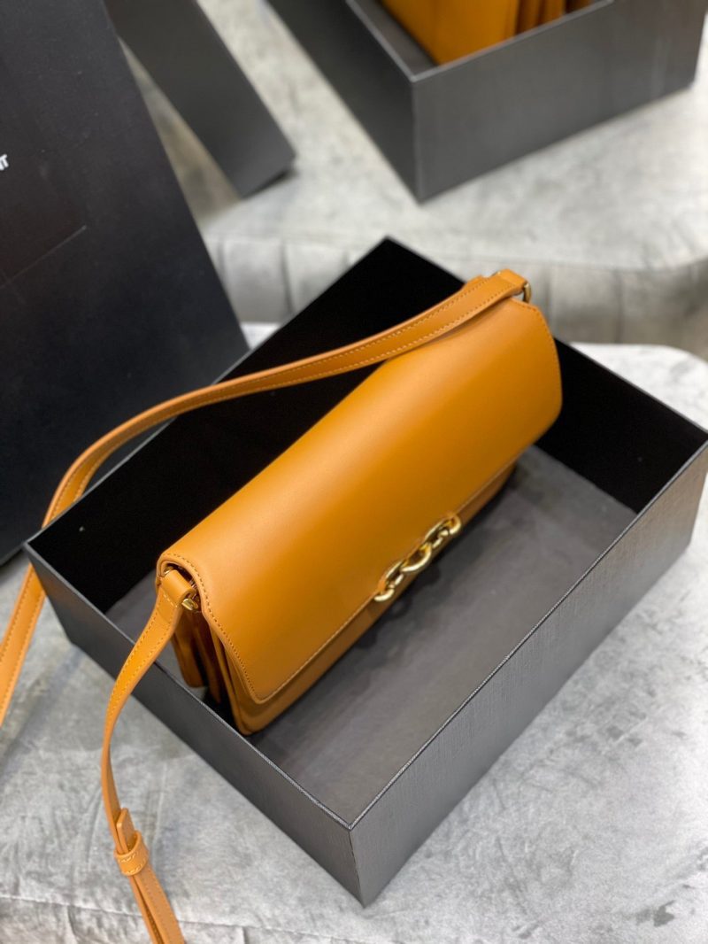 Saint Laurent LE MAILLON SATCHEL IN SMOOTH LEATHER MUSTARDJOJOKKREPLICAS | High Quality Replica Watches & Bags