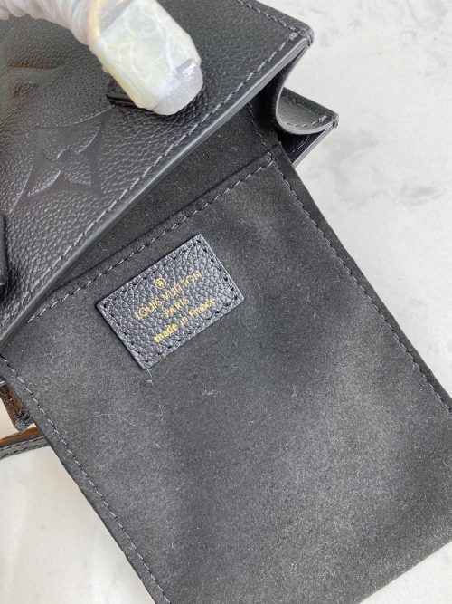 Louis Vuitton PETIT SAC PLAT BLACK MONOGRAMJOJOKKREPLICAS | High Quality Replica Watches & Bags