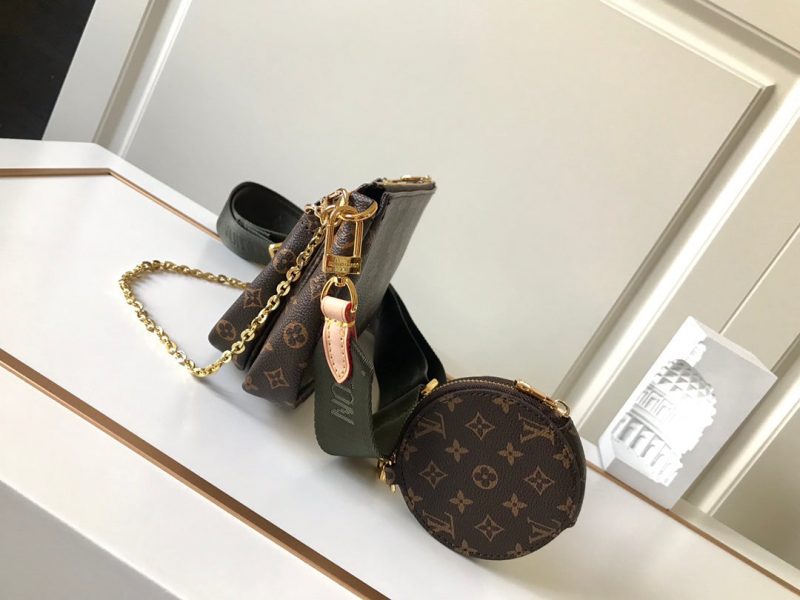 Louis Vuitton MULTI POCHETTE ACCESSOIRES KHAKIJOJOKKREPLICAS | High Quality Replica Watches & Bags