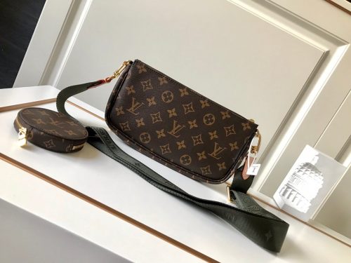 Louis Vuitton MULTI POCHETTE ACCESSOIRES KHAKIJOJOKKREPLICAS | High Quality Replica Watches & Bags