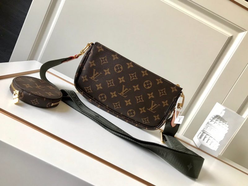 Louis Vuitton MULTI POCHETTE ACCESSOIRES KHAKIJOJOKKREPLICAS | High Quality Replica Watches & Bags