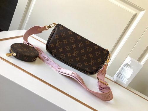 Louis Vuitton MULTI POCHETTE ACCESSOIRES PINKJOJOKKREPLICAS | High Quality Replica Watches & Bags