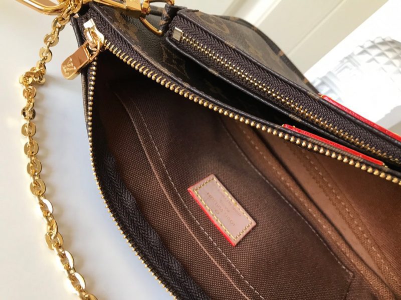Louis Vuitton MULTI POCHETTE ACCESSOIRES PINKJOJOKKREPLICAS | High Quality Replica Watches & Bags