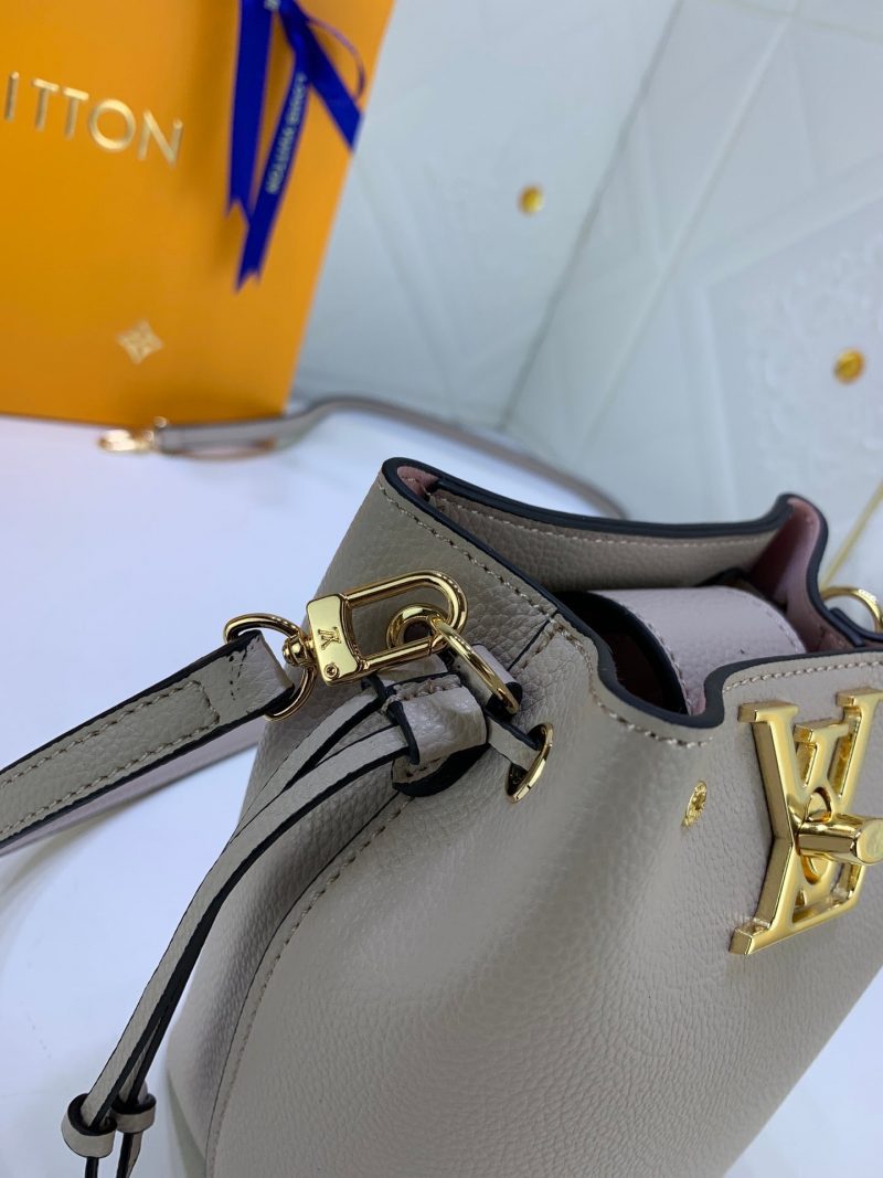 Louis Vuitton NANO LOCKME BUCKET GREIGEJOJOKKREPLICAS | High Quality Replica Watches & Bags