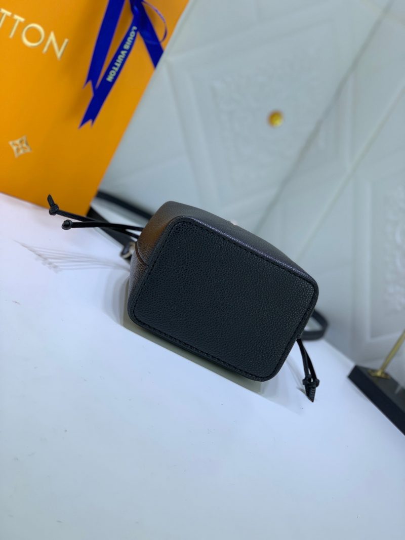 Louis Vuitton NANO LOCKME BUCKET BLACKJOJOKKREPLICAS | High Quality Replica Watches & Bags