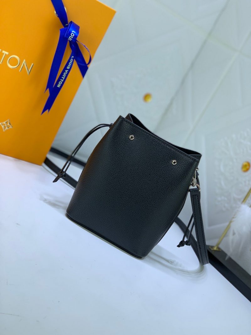 Louis Vuitton NANO LOCKME BUCKET BLACKJOJOKKREPLICAS | High Quality Replica Watches & Bags