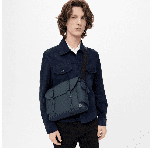 Louis Vuitton CHRISTOPHER MESSENGER BLUE MARINEJOJOKKREPLICAS | High Quality Replica Watches & Bags