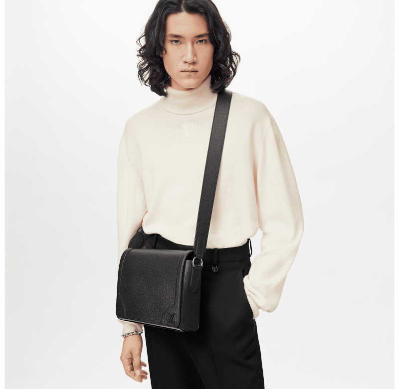 Louis Vuitton NEW FLAP MESSENGER BLACKJOJOKKREPLICAS | High Quality Replica Watches & Bags