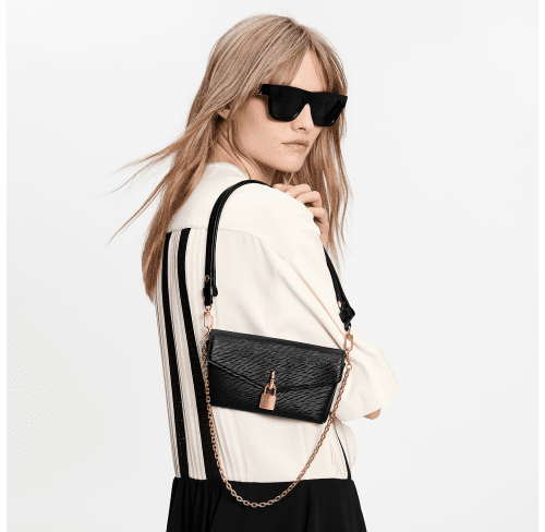Louis Vuitton PADLOCK ON STRAP BLACKJOJOKKREPLICAS | High Quality Replica Watches & Bags