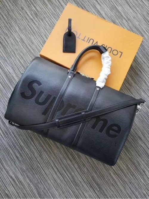 Louis Vuitton Duffle (SUPREME) LeatherJOJOKKREPLICAS | High Quality Replica Watches & Bags
