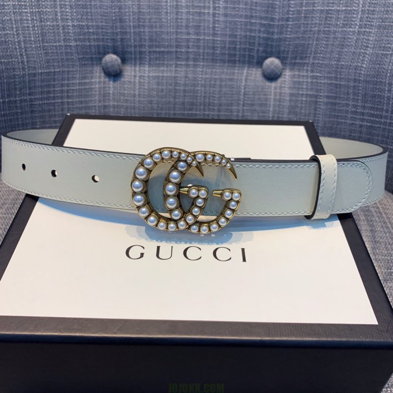 GUCCI Marmont Pearl GG Buckle BeltJOJOKKREPLICAS | High Quality Replica Watches & Bags